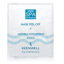 Keenwell SPA of Beauty 7 Peel-Off Whitening Mask with Arbutine